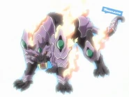 Flash Leopard.png (86 KB) Flash Leopard (Beyblade V-Force) is a panther type Bit Beast with fire and invisiblity based powers and belongs to the Beyblader known as Ozuma, leader of the Saint Shields.