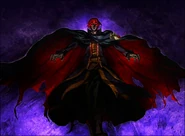 Methuselah (Dies Irae) is the God of Darkness, the personification of darkness that is made from the countless nights that happened since his conception.