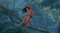 Tree Surfing.gif (8.88 MB) Having to spend year in the jungle, Tarzan (Disney's Tarzan) became very strong and agile than an ordinary Human.