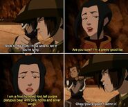 Azula (Avatar: The Last Airbender) is a supremely skilled liar as she was able to fool Toph's lie detecting ability.