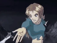 Irma Lair (W.I.T.C.H.) can project powerful enough blasts of water to punch through destructive fireballs.