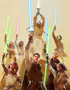 The Force (Star Wars) is the very thing that give all the Jedi/Sith their powers.