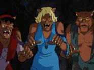 Werecats (Scooby-Doo on Zombie Island), Lena Dupree, Simone Lenoir and Jacques.