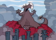 Badaxtra (Dexter's Laboratory) is a living, walking, gigantic ax monster.