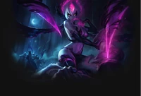 Evelynn (League of Legends) is a demon who specializes in luring her prey in with the seduction's voluptuous facade of an attractive woman.