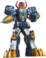 GoZyuJin (Kaizoku Senta Gokaiger)/Q-Rex Megazord (Power Rangers Super Megaforce)