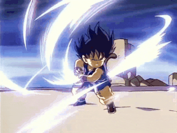 Goku's Beam Emission