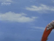 Ultraseven (Ultraman) using Shuriken Beams...