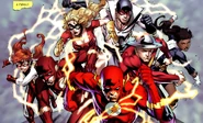Speedsters (DC Comics) are empowered by the force energy known as the Speed Force to move at mind blowing speeds.