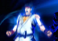 Ryu (Ultimate Marvel vs. Capcom 3) uses Hado Kakusei to enhance his strength, speed, and techniques.
