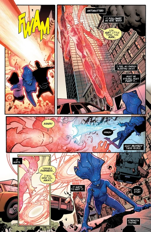 Marvel Comics Antimatter vs Singularity