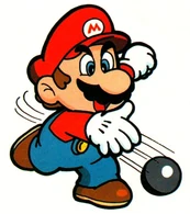 SuperBallMario.png (136 KB) Mario (Super Mario series) can manipulate different kinds of spheres via power-ups, from superballs...