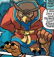 Harvey Who (Archie's Sonic the Hedgehog), a Mobian owl.