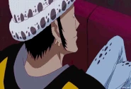 Trafalgar Water D. Law (One Piece) is extremely laid-back guy who is nearly always seen calmly smiling.