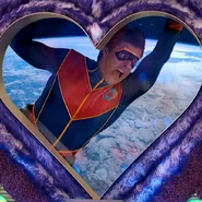 Because of his Indestructability, Ray Manchester/Captain Man (Henry Danger) can breathe in space without the use of an astronaut suit and oxygen tank.