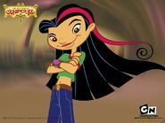 Juniper Lee (The Life and Times of Juniper Lee) is the Te Xuan Ze, protector of the balance between the human and magical worlds in the City of Orchid Bay. To preserve this balance, she is magically enhanced; making her stronger and faster than the average human, able to see through the magic barrier, and is capable of using magic.