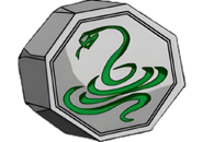 The user of Snake Talisman (Jackie Chan Adventures) gains the power of invisibility. It also makes any clothes worn invisible, as well as the talisman itself.