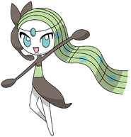 Meloetta (Pokémon) it song with vocalization can control the feelings of those who listen to it.