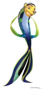 Oscar (Shark Tale), an anthropomorphic fish.