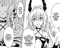 Golden Darkness (To Love-Ru Darkness) Spatial Manipulation