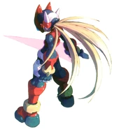 Omega (Mega Man Zero), also known the "Devil Reploid" and the "Ultimate Reploid", is an incredibly dangerous and powerful Reploid created by Dr. Weil whose mind was in Zero's real body.