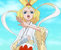 A wise and benevolent Queen, Otohime (One Piece) had everlasting influence over the Ryugu Kingdom in the pursuit of interspecies harmony, even managed to reformed a tyrannical World Noble, Mjosgard into a humble and benevolent man.