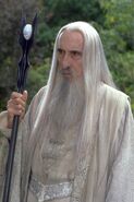 Curumo who became known as Saruman (Tolkienverse) before betraying the light due to greed and pride corrupting him.