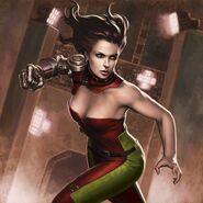 Arden Lyn (Star Wars Legends) is a master of Teräs Käsi, a martial arts discipline specifically created to oppose and counter the powers of the Jedi.