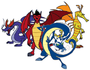 Dragons (Jake Long Universe).png (79 KB) Dragons (American Dragon: Jake Long), in their dragon forms.