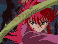 Kurama (Yu Yu Hakusho) possesses the memories, abilities and characteristics of his past life as the yokai Yoko Kurama.