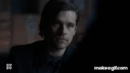 Quentin Coldwater (The Magicians).gif (5.74 MB) Quentin Coldwater (The Magicians) creates a mini blizzard in the room.