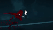 Roman Torchwick reflexes (RWBY).gif (4.32 MB) ...and is capable of catching his weapon's own shots to overpower Ruby Rose, who's semblance gives her excellent speed in combat.