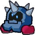 The spikes of an Iron Cleft (Paper Mario: The Thousand Year-Door) can penetrate any substance...