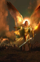 Michael (Abrahamic Religions) is the most powerful archangel and fearless commander of God's Heavenly armies.