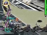 Neku Sakuraba (The World Ends with You) using the Shockwave psych, can create short-ranged energy blades with his hands.