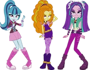 The Dazzlings (Equestrian Girls: Rainbow Rocks)