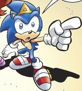 Manik Acorn (Archie's Sonic the Hedgehog) inherited super speed from his father, Sonic the Hedgehog.