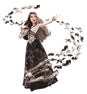 Princess Ivy with butterflies.png (1.82 MB) Princess Ivy (Sofia the First), control black and white butterflies to drain colors away...