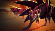 Naafiri (League of Legends) uses a pack of dune hounds as her hosts, inheriting their agility, sense of smell and pack-hunting behavior.