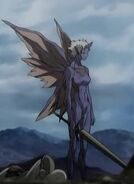 After awakening, Priscilla (Claymore) is the prime example of a predator, possessing vast strength and speed, unparalleled regenerative abilities, and infinite energy, making her superior to predatory creatures like the Yoma.