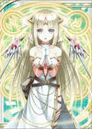 Oracle (Valkyrie Crusade) has a connection with God himself, allowing her to receive oracles from him.