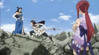 Minerva (Fairy Tail) using Territory ability to switch places with other people if the target is within range.