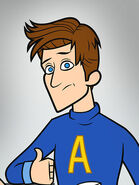 Prock (The Awesomes) has the power to stop time, but only for ten seconds.