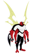 Stink Arms (Ben 10), the fusion of Stinkfly and Fourarms.