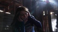 Supergirl (Supergirl) has enhanced hearing that makes her sensitive to powerful screams...