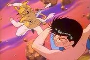 Yusuke Urameshi (Yu Yu Hakusho) battles Sensui after his resurrection…