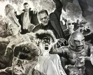 85D33095-533A-45CF-96C8-39799247BB64.png (573 KB) The Universal Studios Monsters, (Universal Studios) consisting of the likes of Dracula, Wolfman, Frankenstein’s Monster and more, are the very definition of classic monsters as they are the most iconic horror antagonists in film history.