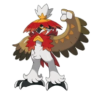 Hisuian Decidueye's (Pokémon) legs are so powerful that it can knock trees down and shatter boulders with it kicks.