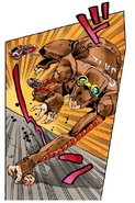 Lang Wrangler (JoJo's Bizarre Adventure: Stone Ocean) can negate gravity through his stand, Jumpin Jack Flash, within the area of its range.