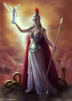Athena, the Goddess of Strategy (Greek Mythology)